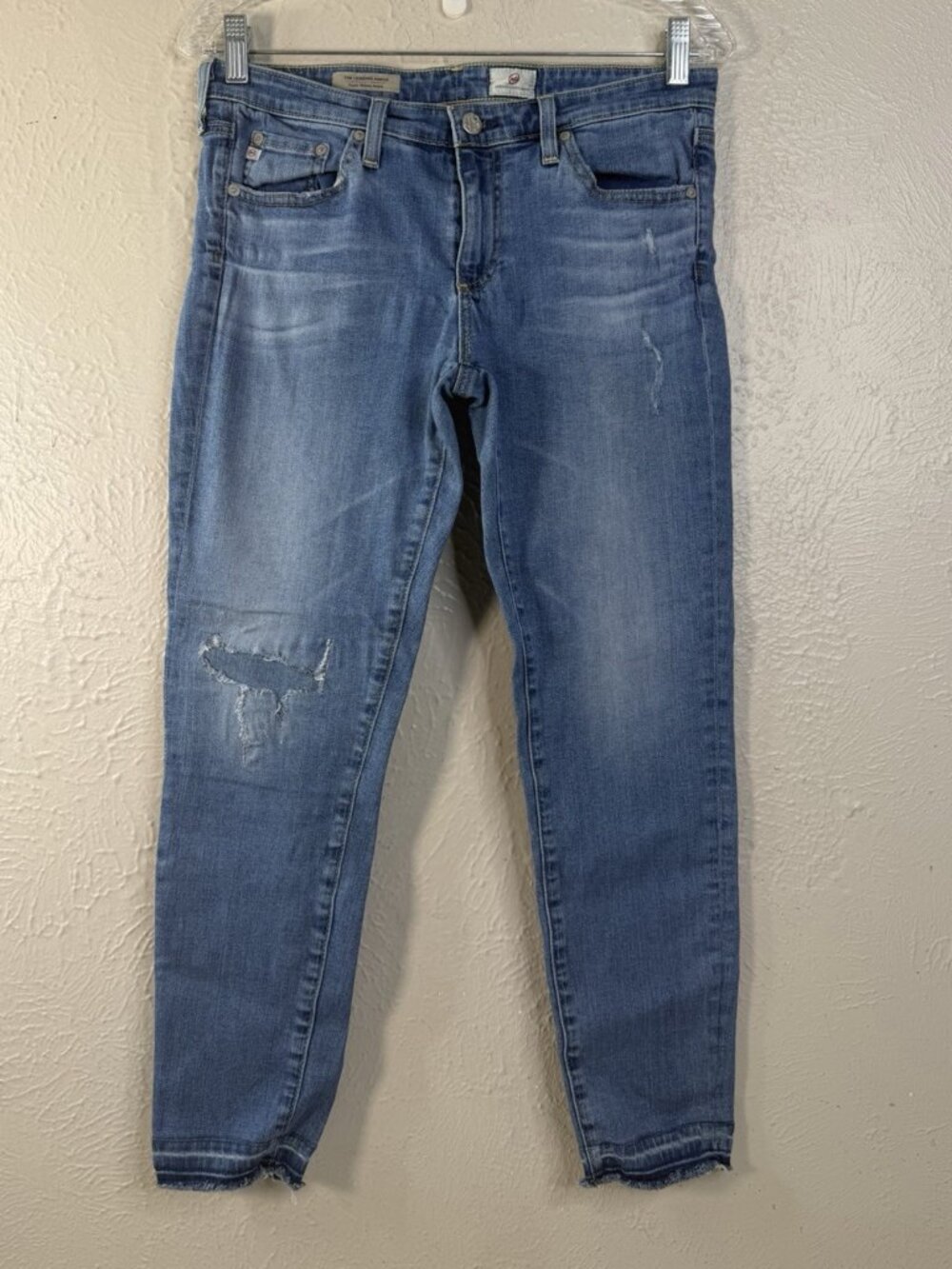 AG Adriano Goldschmied Jeans 29R (Actual 30x25) The Legging Ankle Med Wash GUC